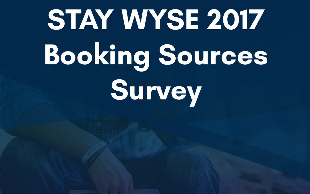 2017 Booking Sources Survey launched