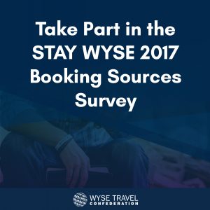 Click here to take part in the STAY WYSE Booking sources survey